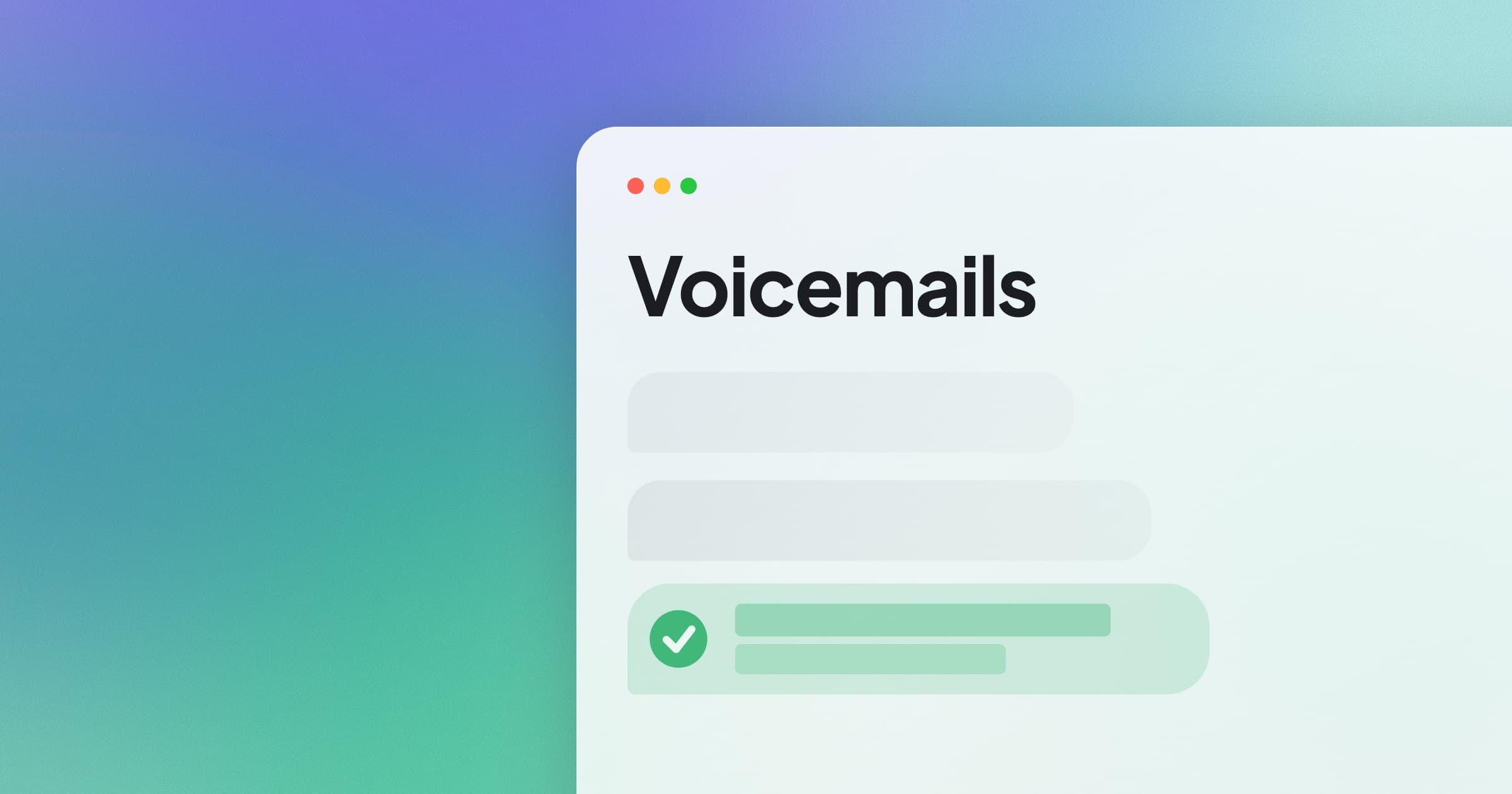 Eight voicemails, one callback